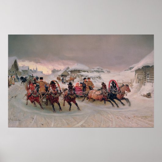 Shrovetide, 1889 poster (Voorkant)