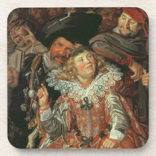 Shrovetide Revelers (The Merry Company) c.1615 (o Bier Onderzetter