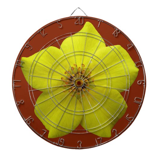 Shrubby Cinquefoil #1 Dartbord (Voorkant)