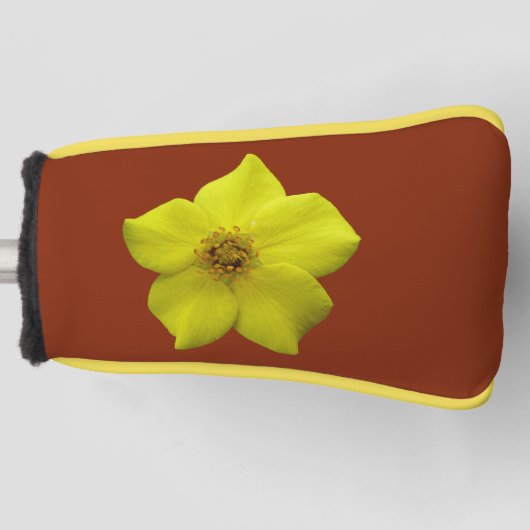 Shrubby Cinquefoil #1 Golfheadcover (Voorkant)