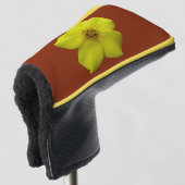 Shrubby Cinquefoil #1 Golfheadcover (3/4 voorkant)