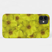 Shrubby Cinquefoil naadloos patroon Case-Mate iPhone Case (Achterkant (horizontaal))