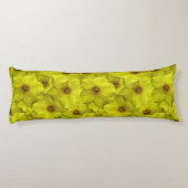 Shrubby Cinquefoil naadloos patroon Lichaamskussen (Achterkant)