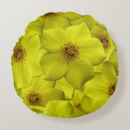 Shrubby Cinquefoil naadloos patroon Rond Kussen