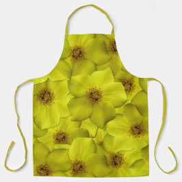 Shrubby Cinquefoil naadloos patroon Schort