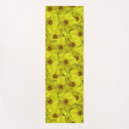 Shrubby Cinquefoil naadloos patroon Yogamat