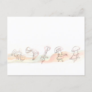 Shrug Celebrance Dance Aankondigingskaart