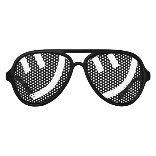 Shrug Emoticon Pennine_(ツ)_/ Japanse Kaomoji Aviator Zonnebril (Voorkant)