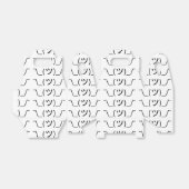 Shrug Emoticon Pennine_(ツ)_/ Japanse Kaomoji Bedankdoosjes (Uitgevouwen)