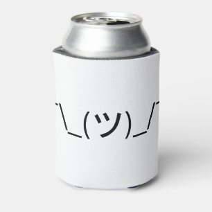 Shrug Emoticon Pennine_(ツ)_/ Japanse Kaomoji Blikjeskoeler