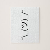 Shrug Emoticon Pennine_(ツ)_/ Japanse Kaomoji Legpuzzel (Verticaal)