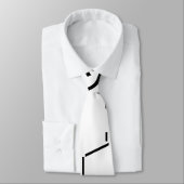 Shrug Emoticon Pennine_(ツ)_/ Japanse Kaomoji Stropdas (Gebonden)