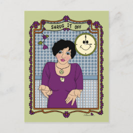 Shrug It Off_A_ Briefkaart
