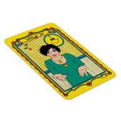 Shrug It Off_B_4x6 koelkast Magneet (Rechterzijde)