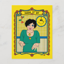 Shrug It Off_B_ Briefkaart