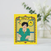 Shrug It Off_B_ Briefkaart (Staand voorkant)