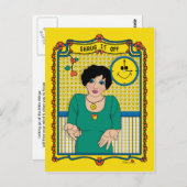 Shrug It Off_B_ Briefkaart (Voorkant / Achterkant)