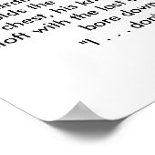 SHRUG-Poster geïnspireerd door de Novel Atlas Shru Poster (Hoek)