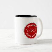 Shruggie Ken geen Mok (Voorkant rechts)