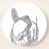 Shrunk Zandsteen Onderzetter (Voorkant)