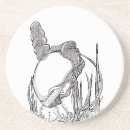 Shrunk Zandsteen Onderzetter