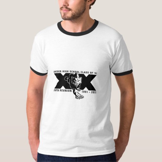 SHS-klasse 1991 T-Shirt (Voorkant)