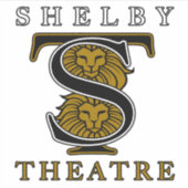 SHS Theater Custom-Cut Vinyl Sticker (Voorkant)