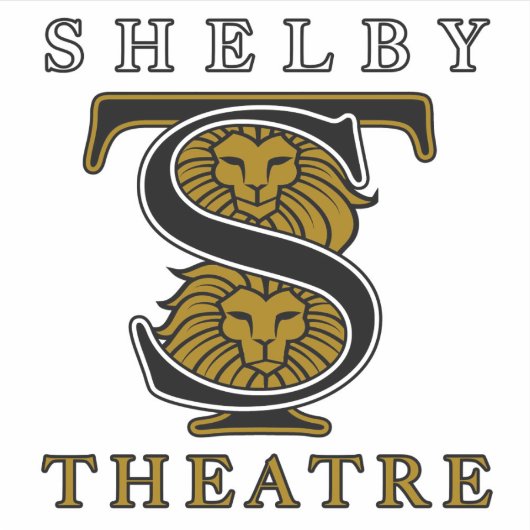 SHS Theater Custom-Cut Vinyl Sticker (Voorkant)