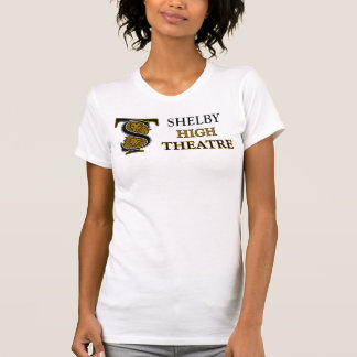 SHS Theater Full Logo V nek T-shirt