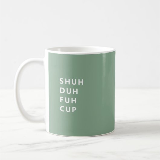 Shu Duh Fuh Cup Fun Mug Koffiemok (Links)