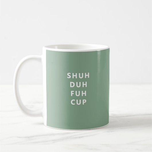 Shu Duh Fuh Cup Fun Mug Koffiemok (Links)