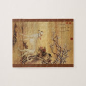 Shuanghuayao~霜 鹞 ~Greyhound ~Giuseppe Castiglione~ Legpuzzel (Horizontaal)