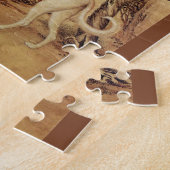 Shuanghuayao~霜 鹞 ~Greyhound ~Giuseppe Castiglione~ Legpuzzel (Zijkant)