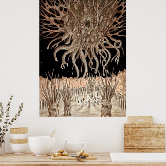 Shub-Niggurath Poster (Keuken)