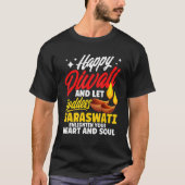 Shubh Deepalawi Happy Diwali Goddess Saraswati Diw T-shirt (Voorkant)