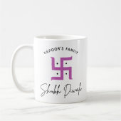 Shubh Diwali aanpasbaar Koffiemok (Links)