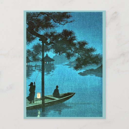 Shubi pine Ukiyoe Briefkaart (Voorkant)