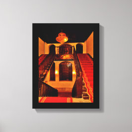 Shubra Palace Interior Canvas Afdruk