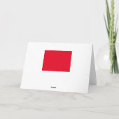 Shubunkin and Common goldfish Bedankkaart (Achterkant)