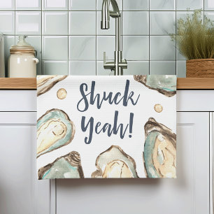 Shuck Ja Waterverf Pearl Oyster Theedoek
