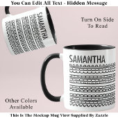 Shud Du Fuh Cup & Naam Verborgen Bericht 138BW Gra Mok