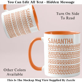 Shud Du Fuh Cup & Naam Verborgen Bericht 138OW Gra Mok