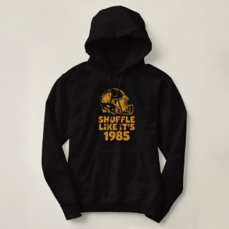 Shuffle alsof het 1985 is Retro American Football  Hoodie