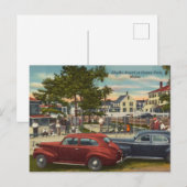  Shuffle Board, Ocean Park, Maine Cars Briefkaart (Voorkant / Achterkant)