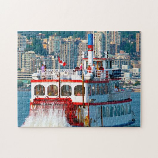 Shuffle Boat Vancouver. Jigzaag Puzzle Legpuzzel (Horizontaal)