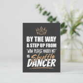 Shuffle Dancer is de Ultimate in Appeal. Leuk cade Briefkaart (Staand voorkant)