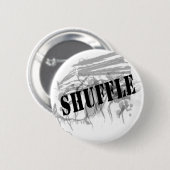 Shuffle Logo Pin Ronde Button 5,7 Cm (Voorkant /achterkant)