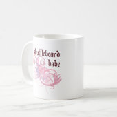 Shuffleboard Babe Koffiemok (Voorkant links)