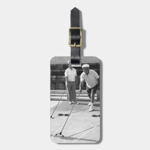 Shuffleboard Bagagelabel