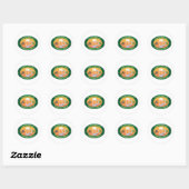 Shuffleboard Drink team Ronde Sticker (Vel)